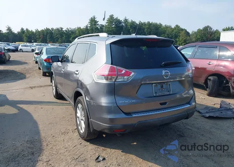 2016 Nissan Rogue Sv z USA, uszkodzony, nr VIN KNMAT2MT3GP723449